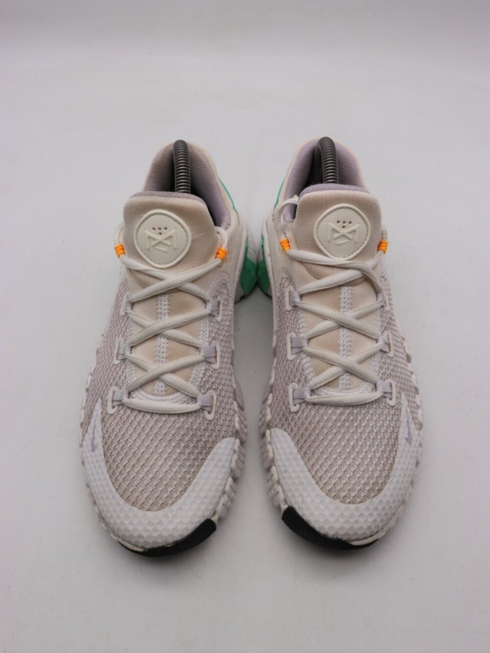Nike Free Metcon 4 Women's 8 Running Athletic White Green Glow Sneaker CZ0596-13 - Picture 2 of 10